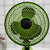 艾尚尼台式夹扇电风扇卡通电扇家用办公静音冷风空调扇FC05(绿色台扇 自动摇头送风 二档风速)第3张高清大图