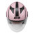 新款电动车头盔冬季保暖头盔骑行双镜片防护帽(粉红色 成人)第4张高清大图