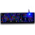 沃野K100S+G402机械键鼠 104键朋克蒸汽键帽RGB背光炫光青轴机械键盘LOL CF DNF电竞外设游戏鼠标(K100S 黑色+G402银黑)第3张高清大图