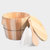 蒸尚美木制蒸米饭饭桶厨房家用杉木大小木桶蒸笼竹制蒸格蒸饭木桶(60厘米(提手盖子))第4张高清大图