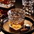 威士忌酒杯创意鸡尾洋酒杯子喝白兰地欧式玻璃家用啤酒杯红酒酒具(【强化加厚】树纹杯250ml【买1送1 实发2只】。)第2张高清大图