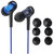 铁三角(audio-technica) ATH-CKB50 入耳式耳机 人声饱满 造型时尚 平衡动铁 蓝色第2张高清大图