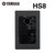 Yamaha/雅马哈 HS8 有源监听音箱 8寸 书架音响台式 hifi音响(黑色)第4张高清大图