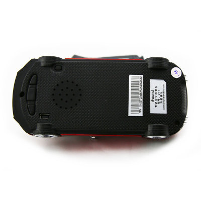 方正科技(iFound)电子狗D11科技(捷豹1车模、时尚动感、双核处理器、尾测加强、LED屏显)（红色）