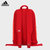 adidas阿迪达斯高初中生背包男包女包大容量运动双肩包大学生书包(红色 商家自定义)第2张高清大图