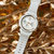 卡西欧（CASIO）手表 圣诞情侣对表 防震防水LED照明潮流时尚男女表 LOV-19A-7A(白色 树脂)第4张高清大图