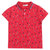 韩都衣舍童装2018夏装新款韩版男童短袖儿童T恤XH7470(150/72 红色)第5张高清大图