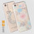 木木（MUNU）苹果7 iPhone7 4.7英寸 手机壳 手机套 保护壳 保护套 外壳 后壳 浮雕壳 TPU 闪钻软套(蝴蝶玫瑰-镶钻TPU)第5张高清大图