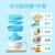 亲亲我宝宝辅食研磨器婴儿辅食机研磨碗多功能手动果泥料理机工具(蓝色 7件套)第2张高清大图