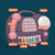 儿童多功能电话机1-3岁男女孩亲子互动***早教机玩具(多功能电话机-紫色)第4张高清大图