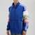 Adidas阿迪达斯男装新款运动服跑步健身透气薄款立领开衫棒球服休闲春秋衫夹克外套GL0401(蓝色 XL)第6张高清大图