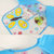 婴幼儿童长袖免洗防水罩衣婴儿食饭兜 EVA卡通反穿衣6-36个月(青色猫头鹰)第8张高清大图