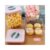 Neoflam保鲜盒密封储物罐透明收纳食品家用储物盒(AS材质粉色）(粉色 0.55L)第4张高清大图