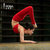 IYOGA专业瑜伽服女无袖背心运动文胸内衣高端带胸垫红色瑜伽套装(单件文胸_红色 M)第4张高清大图