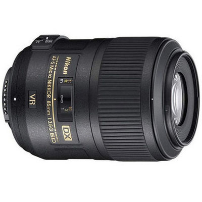 尼康（Nikon）AF-S DX 85mm f/3.5G ED VR微距镜头尼康85 3.5 85-3.5 85/3.5(套餐一)