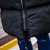 2018新品韩版男士冬装棉衣中长款青年情侣外套棉袄潮男面包服女 SP1601(1603黑色 M)第5张高清大图