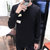 韩版青年休闲卫衣男时尚圆领套头单件男卫衣(浅灰色 XL)第2张高清大图