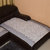 夏凉陶瓷沙发垫双层可拆洗防滑沙发垫(灰白相间 80cm*160cm)第4张高清大图