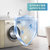 西门子洗衣机 WN44A1X30W 洗烘一体机新9kg公斤变频全自动家用滚筒第5张高清大图