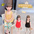 女童吊带背心外穿纯棉宝宝夏装洋气韩版儿童娃娃衫上衣夏季薄款潮(黄色 120)第4张高清大图