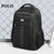 POLO大容量双肩背包可装14英寸电脑包旅行时尚背包092641(黑色)第4张高清大图
