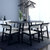 古宜（Guyi） 古宜 北欧餐桌椅组合 现代简约小户型6人钢琴烤漆实木家具一桌四椅套装(1.4*0.8米餐桌)第4张高清大图