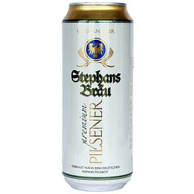 【真快乐在线自营】德国进口斯蒂芬布朗清啤酒500ml*24罐 