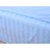 思侬缎条斜纹印花双人床单（蓝色 ）（230*250cm）第2张高清大图