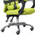 【京好】现代简约环保办公椅电脑椅家用可躺搁脚网布老板椅子E142(黑色钢制脚 7天内发货)第5张高清大图