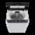 松下(Panasonic) 8公斤 一键智能洗人性化设计操作更便捷 全自动波轮洗衣机（灰色）XQB80-Q8H2F(亮灰色 松下)第5张高清大图