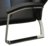 群柏昂 办公椅QB-GX035弓形椅 黑色 环保皮(默认 默认)第4张高清大图