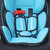 西博恩专利0-7岁二次防护技术双向安装儿童安全座椅XBE-213(蓝色)第4张高清大图
