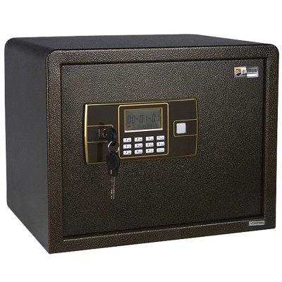 中亿（zhongyi）铂金系列BGX-M/D-35A电子密码保管箱（古铜色）