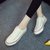 2017春季新款黑色帆布鞋女百搭学生球鞋韩版平底板鞋原宿ulzzang(8815白色红边 40)第3张高清大图