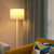 飞利浦落地灯LED客厅简约现代卧室创意北欧落地式台灯立式床头灯(白色)第5张高清大图