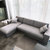 古宜（Guyi） 古宜 布艺沙发组合日式沙发北欧简约现代客厅家具可拆洗大小户型布沙发(双人+右贵妃2.6米)第5张高清大图