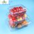 一次性透明草莓包装盒果蔬盒塑料保鲜包装盒水果打包吸塑盒(250g普通款 100个)第4张高清大图