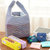 有乐 A217可折叠超市购物袋手提手拎袋 防水环保布袋袋子lq3072(浅蓝星星)第3张高清大图