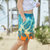 巴洛尼莫 情侣沙滩裤宽松版型夏季海边度假冲浪游泳漂流速干短裤(绿色 XXXL)第2张高清大图