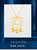 中国黄金珍尚银系列“18K金0.1g如意<心意>吊坠 （送真空电镀保色链）“第3张高清大图