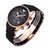 阿玛尼手表休闲时尚潮流胶包钢大气石英女士手表AR5906(黑色 塑胶)第3张高清大图