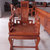 红木家具2.4米红木书桌实木办公桌大班台两件套老板桌工作台书柜刺猬紫檀木(其他 书桌+椅子)第5张高清大图