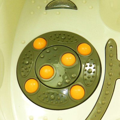 佳朗（GarLand）多种按摩足浴盆GL-6382（米色）（自动恒温，省力省心，气波增氧，自动转轮，提篮设计更便捷）