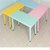 虎源萨尚幼儿园桌子塑料长方形小家用儿童教室椅子套装早教学习桌课桌椅HY-3081(默认 默认)第2张高清大图