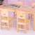 亿景鸿基 幼儿园桌椅儿童实木桌子椅子套装家用塑料学习桌玩具书桌木质(实木色 YKZ023单椅)第5张高清大图