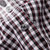 亚狮龙纯棉长袖修身男装衬衣红白格子衬衫CS10005白间红小格子(红白小格 M)第4张高清大图