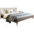 进畅家具 床 实木床简约现代双人床1.8米1.5m北欧白蜡木床新中式卧室婚床(1.5*2米（原木色） 床+床头柜*2)第5张高清大图