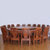 红木家具2.8米红木圆桌实木餐桌酒店电动大圆桌非洲黄花梨木(其他 2.6米+16椅)第5张高清大图