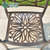 幽之腾 户外桌椅铸铝庭院室外阳台咖啡厅铁艺五件套组合休闲家具(一桌四椅(含垫))第5张高清大图