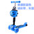 儿童滑板车小孩滑板车宝宝踏板车小孩滑滑车(普通款蓝色)第2张高清大图